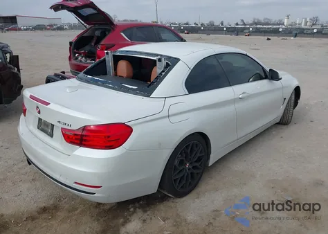 2017 BMW 430I z USA, uszkodzony, nr VIN WBA4U7C30H5H20224